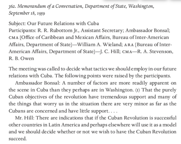 Memorandum of conversation between U.S. government officials